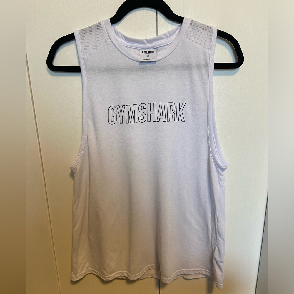 Gymshark White Tank Top
